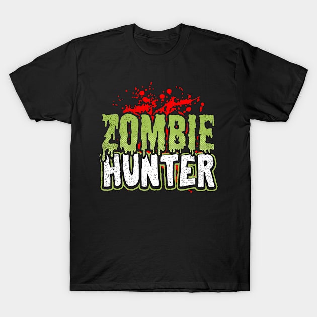 Zombie Hunter Shirt | Brain Eater Gift T-Shirt by Gawkclothing